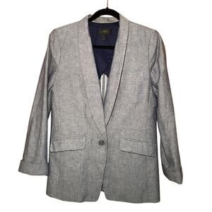 J.Crew Heather Gray Blazer - Size 6 - Great Condition